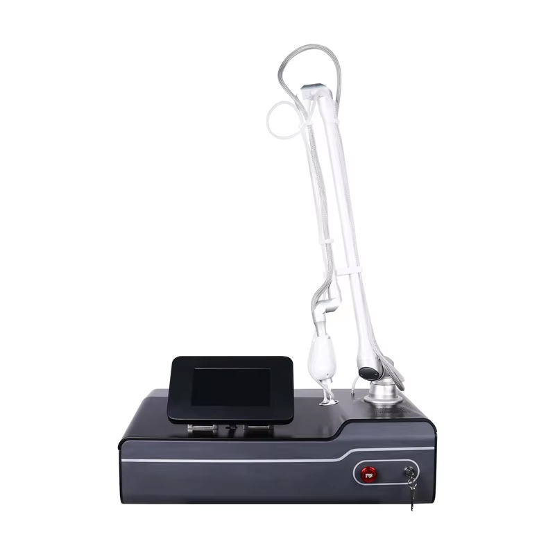 Newest High Power Glass Tube CO2 Laser Skin Resurfacing Skin Rejuvenation Facial Body Skin Care Machine hongruibeauty