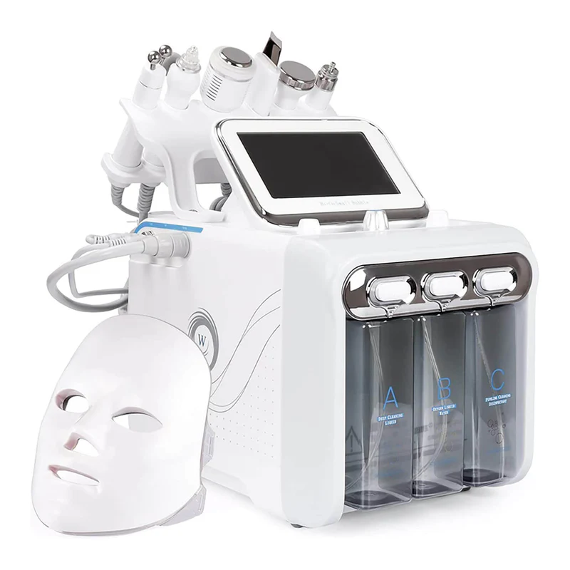 7 in 1 Hydra Microdermabrasion Aqua Facial Cleansing Skincare Salon Machine hongruibeauty