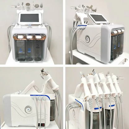 7 in 1 Hydra Microdermabrasion Aqua Facial Cleansing Skincare Salon Machine hongruibeauty