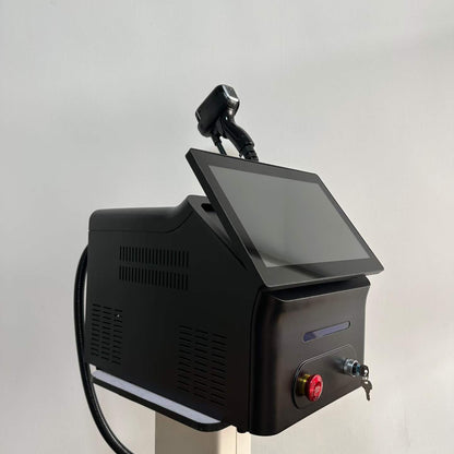 Portable 808nm Diode Laser Hair Removal Machine with 755/808/1064nm Triple Wavelength Cooling System
