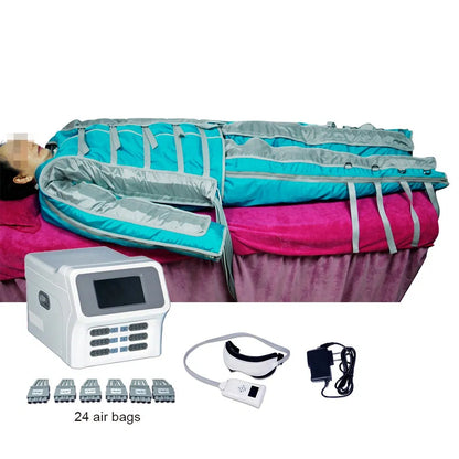 Professional 24 Airbags Pressotherapy Machine for Lymphatic Drainage &amp; Infrared Weight Loss