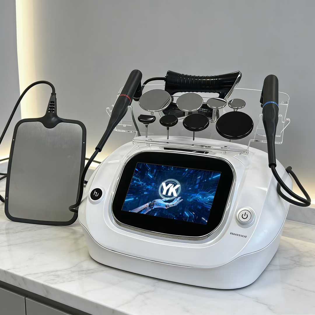 Skin Tightening Master 448Khz Tecar Therapy Machine Skin Tightening Indiba Master 448k Fever Physio Therapy Beauty Machine for Face Body