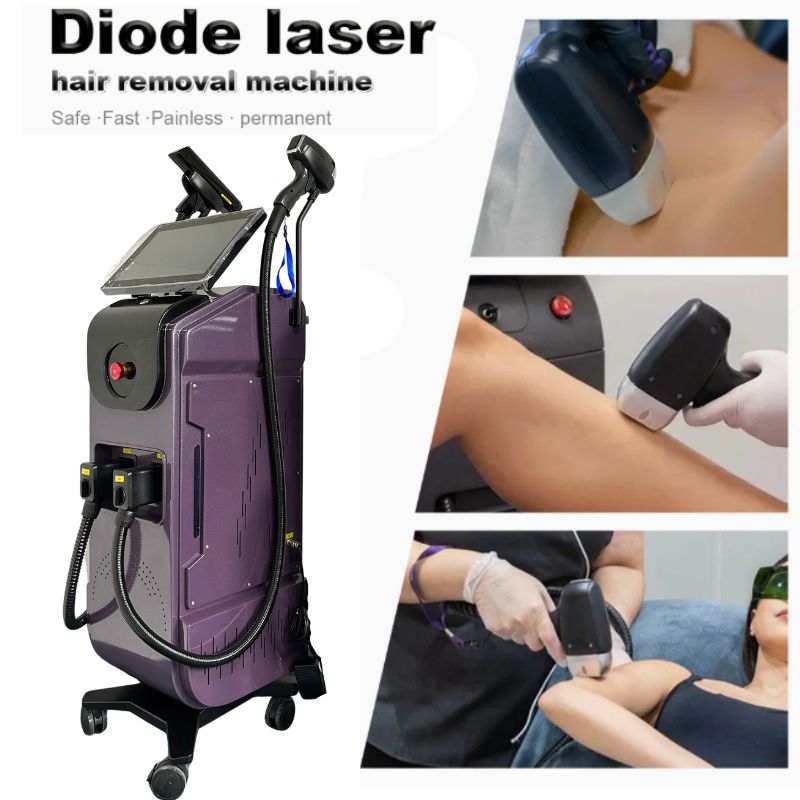 2 in 1 808nm Diode Ice Laser Hair Removal Tattoo Removal Machine