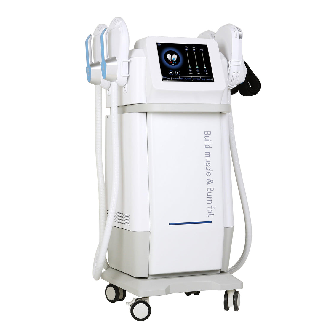 EMS electromuscular stimulation Machine for Muscle Building Fat Burning 4 Handles (Without RF) hongruibeauty