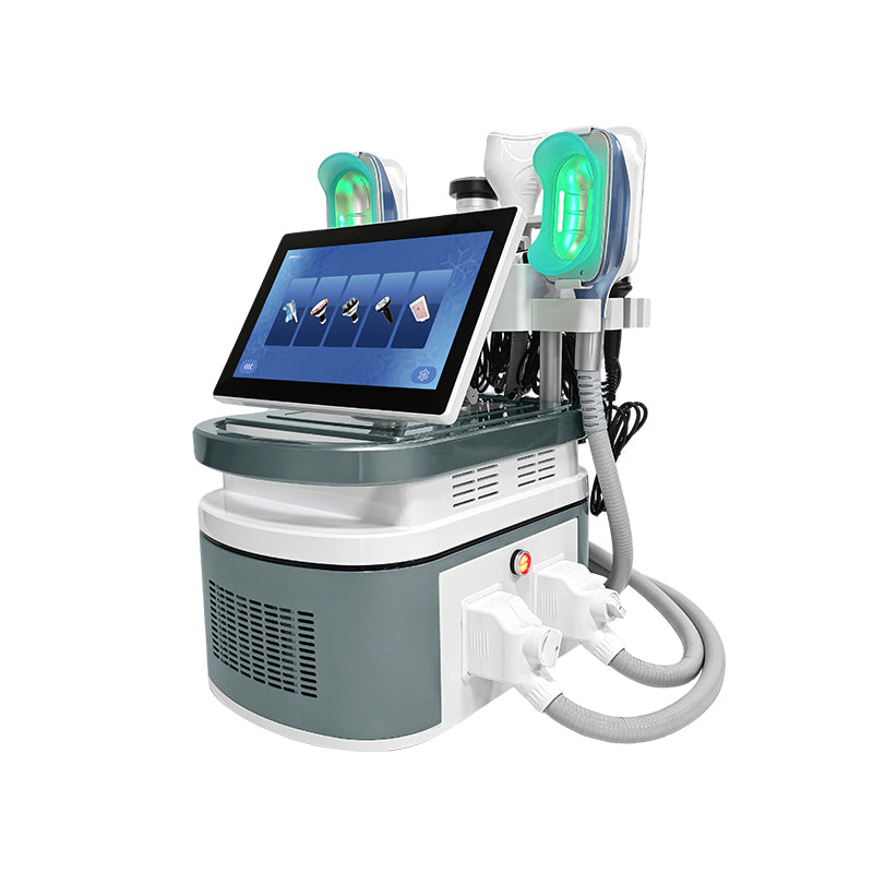 Advanced Cryolipolysis Machine 3 Cryo Handles with Lipo Laser 40K Cavitation Body Shaping RF Machine hongruibeauty
