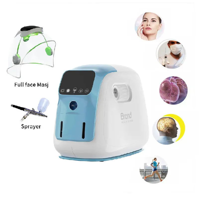 Oxygen Spray O2toDerm Skin Rejuvenation Hyperbaric Oxygen Facial Care Mask