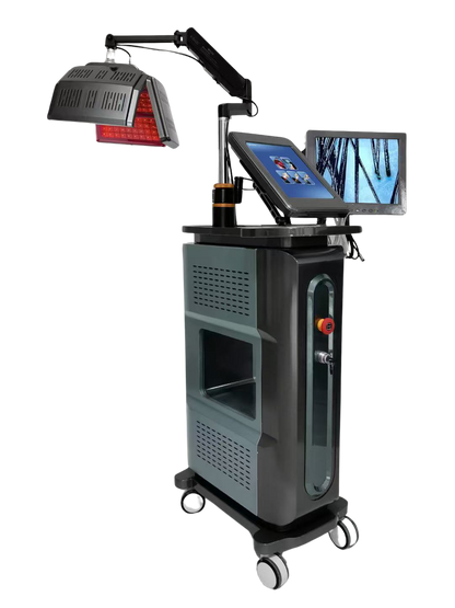 Advanced Laser Hair Regrowth Machine with PhotonTherapy Brush – Revive Your Hair Naturally hongruibeauty
