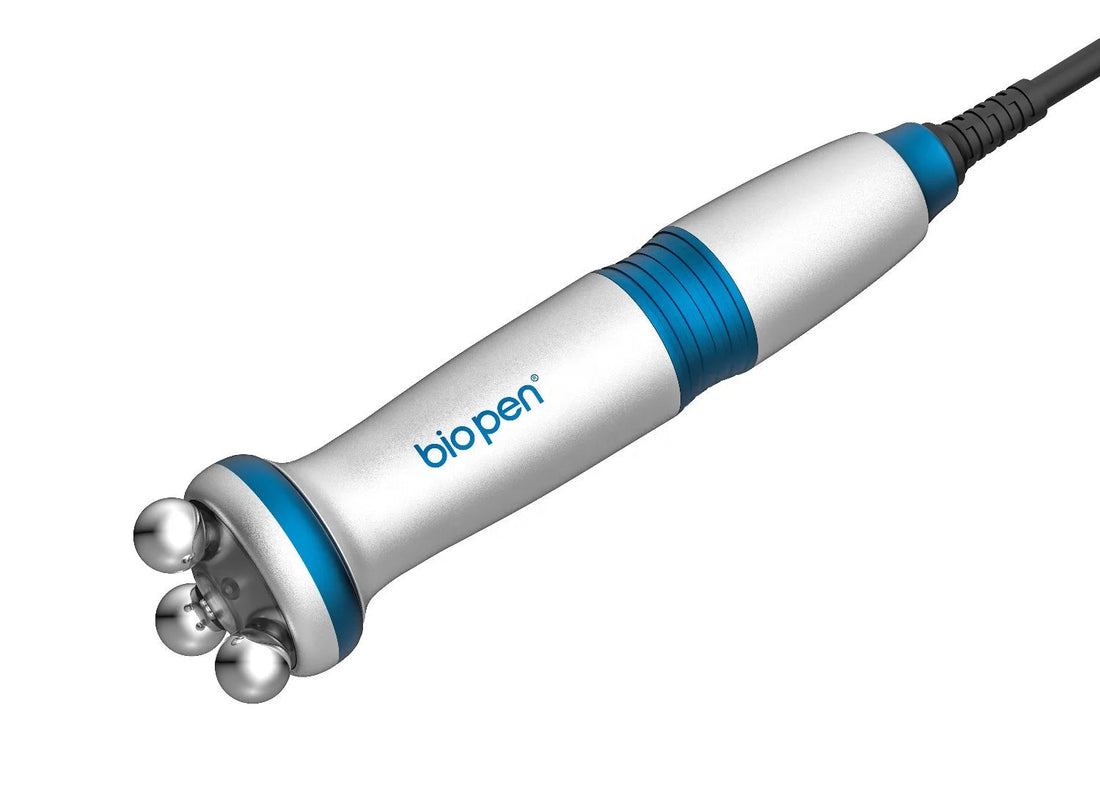 Bio Pen T6 with New Functions of EMS and RF Therapy and LED Light Therapy + Vibration Massage hongruibeauty