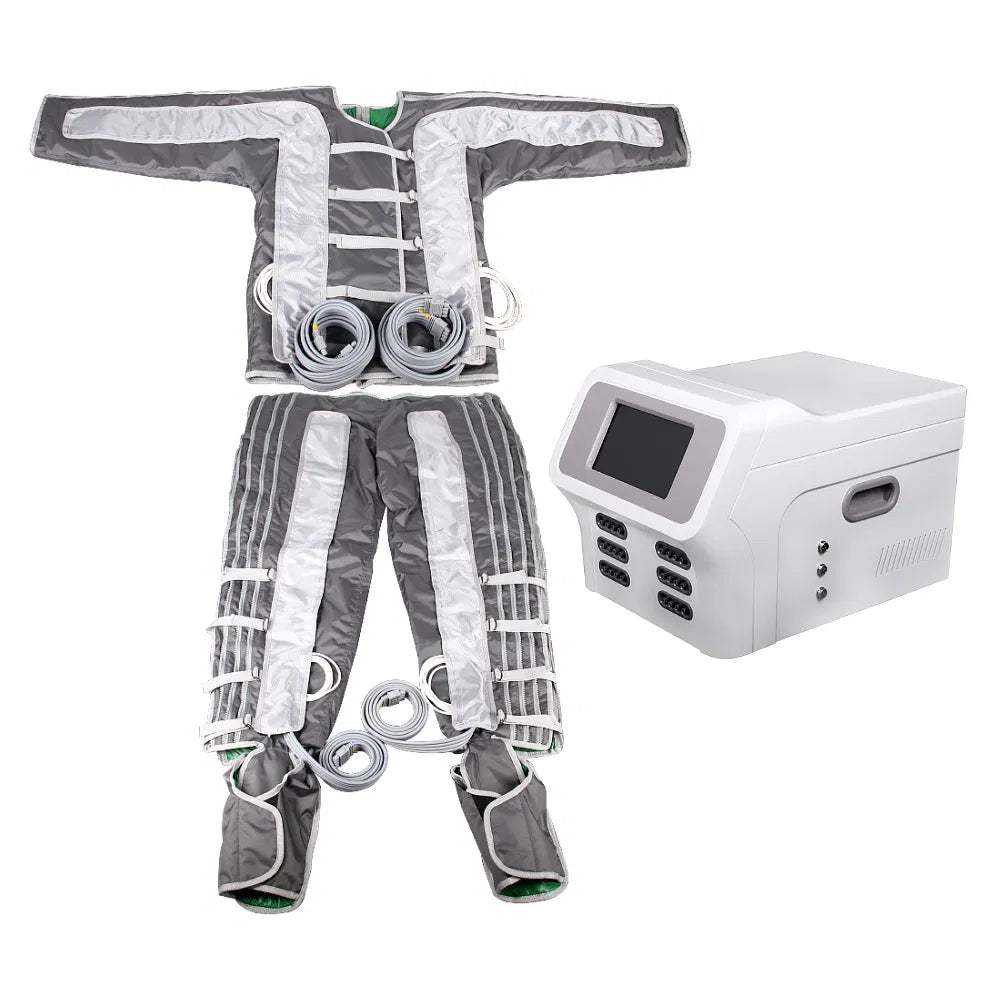 3-in-1 Infrared Pressotherapy Machine - Professional Lymphatic Drainage &amp; Weight Loss Beauty Equipment (24 Air Chambers)