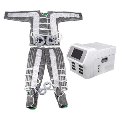 3-in-1 Infrared Pressotherapy Machine - Professional Lymphatic Drainage &amp; Weight Loss Beauty Equipment (24 Air Chambers)