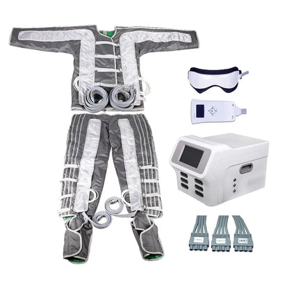 3-in-1 Infrared Pressotherapy Machine - Professional Lymphatic Drainage &amp; Weight Loss Beauty Equipment (24 Air Chambers)