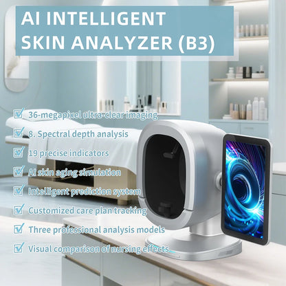 2025 Popular AI Magic 3D Moji B3 Skin Analysis Machine Pigmentation Analysis 3D Skin Analyzer