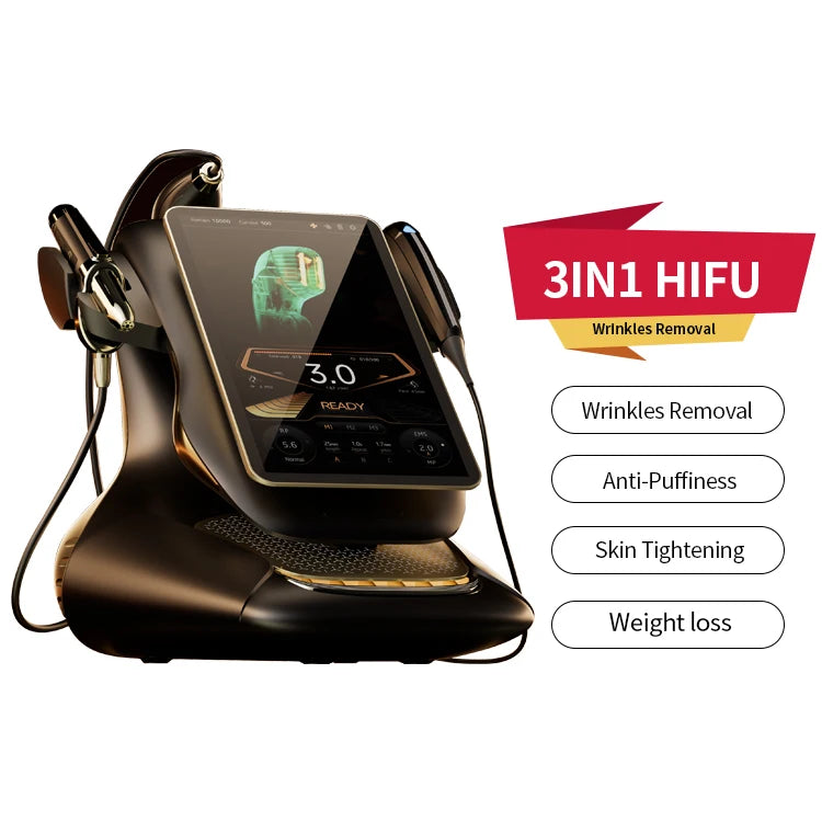 360Max 25D HIFU RF RMS Face Lifting Skin Tightening Anti Aging Beauty Machine