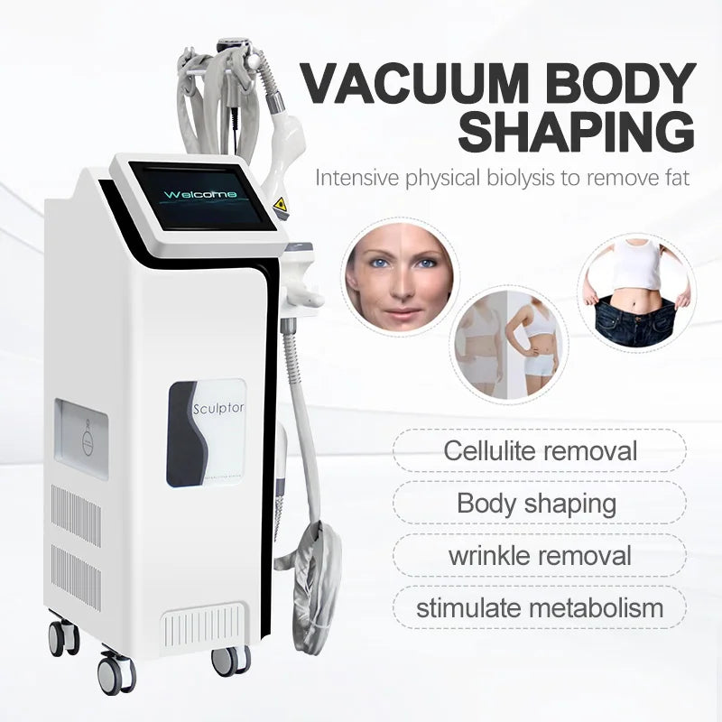 Professional VL8-Plus Body Slimming Machine Velashape Body Contouring Vacuum RF Roller System