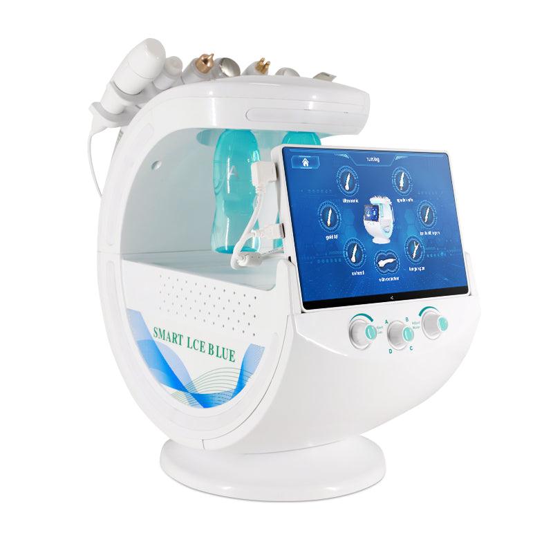 Factory Direct Sale 7 In 1 Smart Ice Blue Multifunctional Skin Management Hydra Facial Machine hongruibeauty