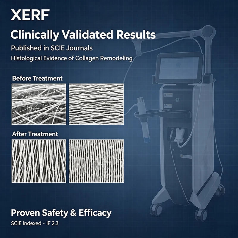 Professional XERF Dual-Frequency RF Skin Tightening Machine