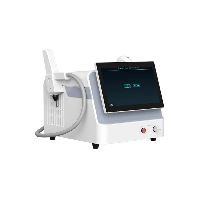 2 in 1 Painless Permanent IPL Hair Removal Skin Rejuvenation Pigmentation Laser Tattoo Removal Machine 1064nm 3000W