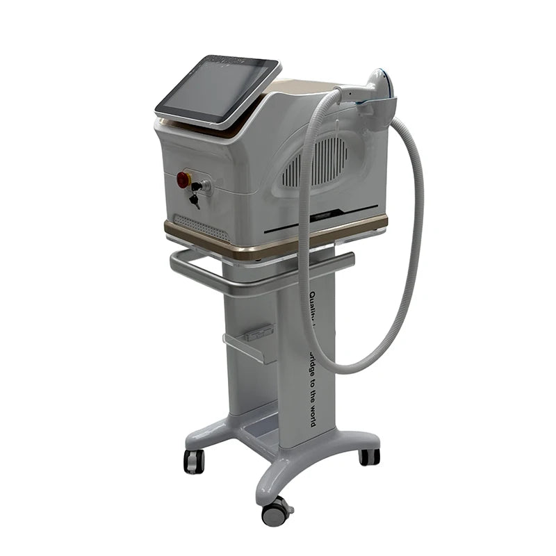 Professional 3-Wavelength Diode Laser Hair Removal Machine – 755nm, 808nm &amp; 1064nm Ice Point Technology