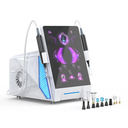 Professional 11 in 1 Hot Cool Jet Plasma Ozone Jet Pen Machine 2025 Cold Plasma Pen Machine Fibroblast Facial Lifting for Salon NO gas needed