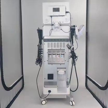 12 in 1 Hydra Dermabrasion Skin Management Deep Cleansing Machine Face Eye Treatment Analyzer For Salon Spa Use