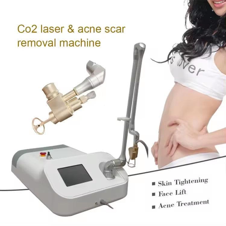 Co2 Fractional Laser Stretch Mark Skin Resurfacing Wrinkles Removal Machine hongruibeauty