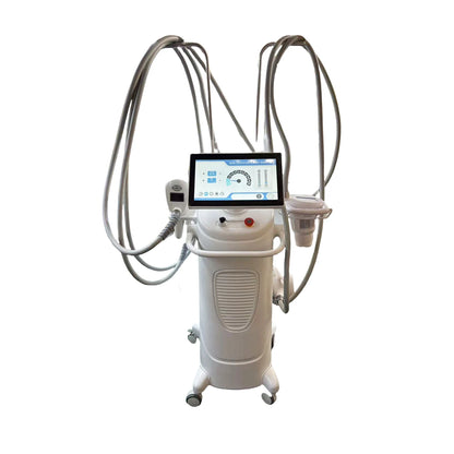 Dual Cavitation 180° Vacuum RF Body Contouring Machine for Cellulite Reduction Skin Tightening Slimming Equipment
