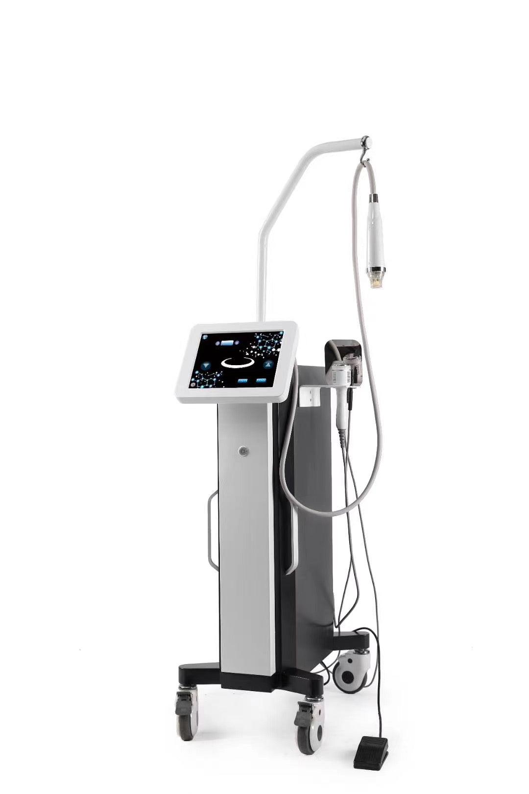 3 in 1 Fractional RF microneedle Machine with Ice hammer acne removal pen hongruibeauty