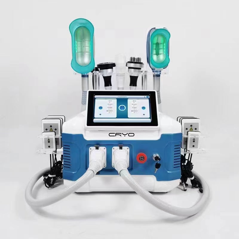 Fat Freezing Cryolipolysis Body Slimming Machine Double Cryoliplysis Fat Freezing Machine With 2 Handle hongruibeauty