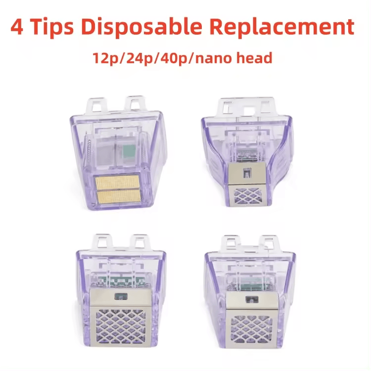 Morpheus 8 Fractional RF Micro Needle Cartridge Disposable Insulated Morpheus8 Needle Replacement Microneedling Head Tips hongruibeauty