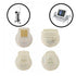 Disposable Replacement Cartridges for Gold RF Microneedling Machine hongruibeauty