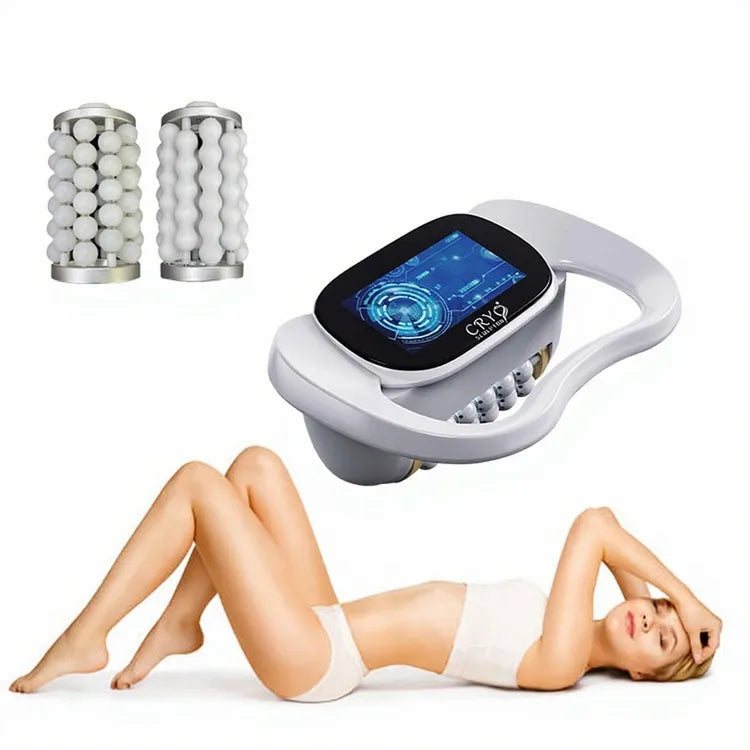 Handheld Inner Ball Roller Lymphatic Drainage Endospheres therapy Machine Body Massage Machine Full Body Roll Massage Device