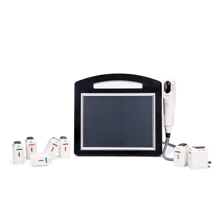 Portable Hifu Machine Medical Grade High Intensity Cartridge 4D Ultrasound Ultrasonic Face Lifting Anti-aging Body Slimming Machine
